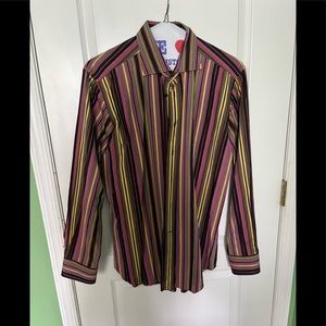 Etro Mens striped button down shirt.